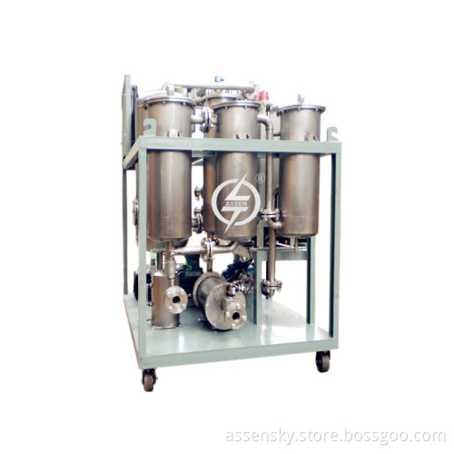 Cooking Oil Precise Filtration and Treatment System Machine